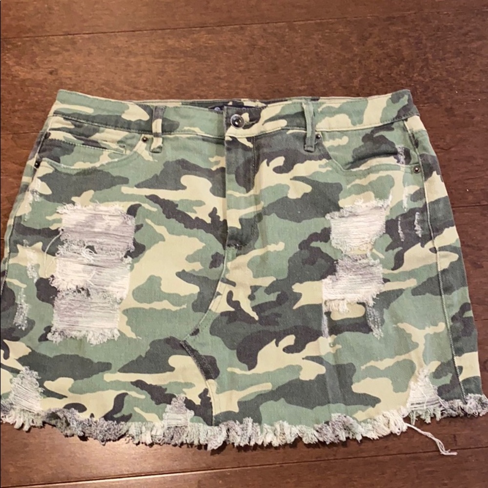 Cami denim tractr BLU skirt